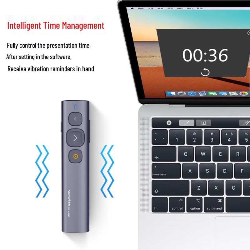 Nuowei N95 Digitální laserový prezentér Spotlight