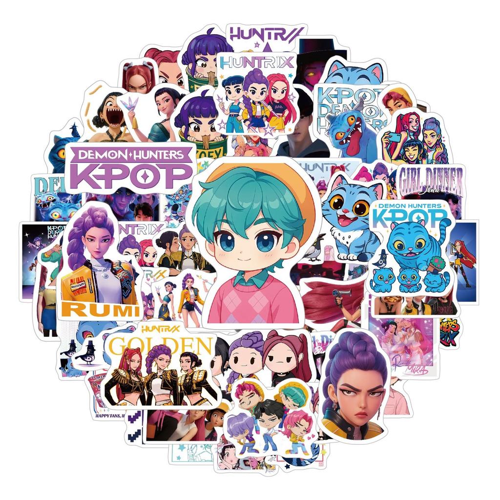 100 Stickers For Suitcases, Phones, Water Bottles, And Children's DIY