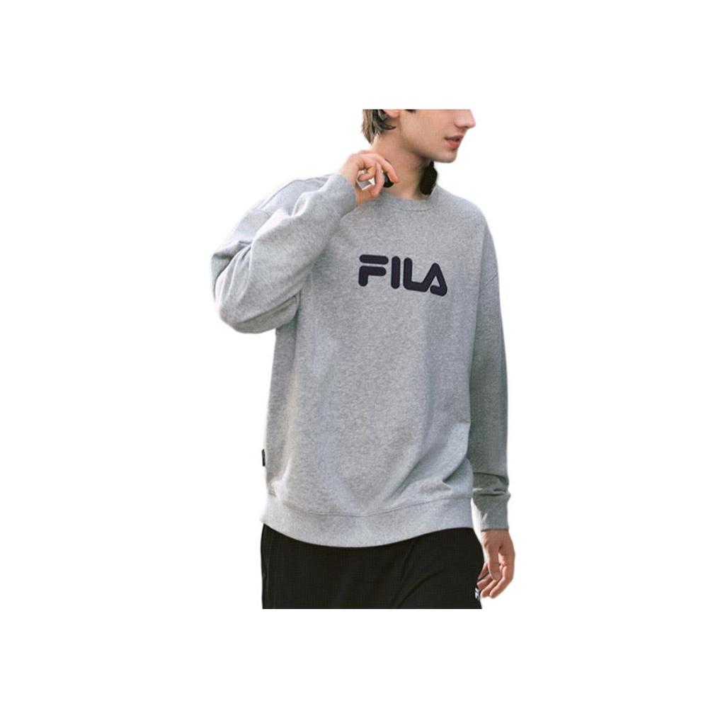 Fila Original Pullover Fleece Fashion Classic Versatile Soft Comfortable Loose Sweatshirt Unisex Sweatshirt F51U549202F-MG