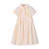 Es Mier Pleated Dress (Ivory)