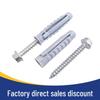M10*50 Tetrahedron Plastic Expansion Tube for LCD TV Wall Mount & Outdoor AC Unit Bracket