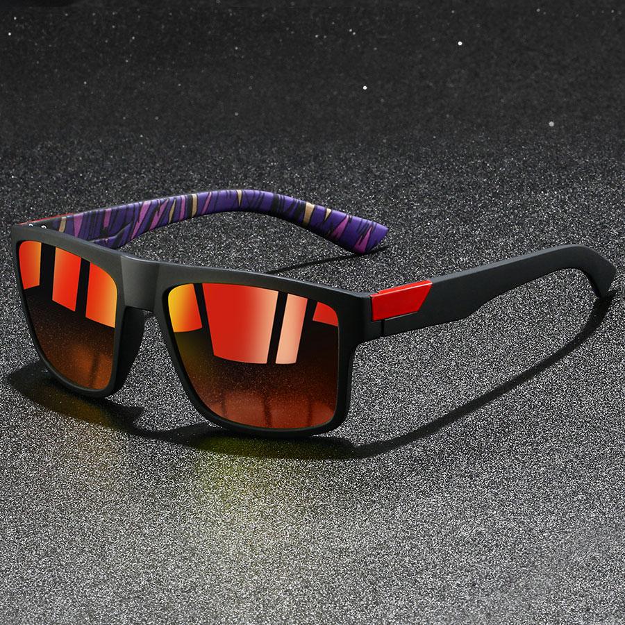 Mote Vintage Firkantet Unisex Kjøre Fiske Solbriller Menn Kvinner Luksusmerke Designer Solbriller Antirefleks Briller UV400