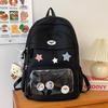 Girl Student Backpack With Nylon Material For School And Daily Use
