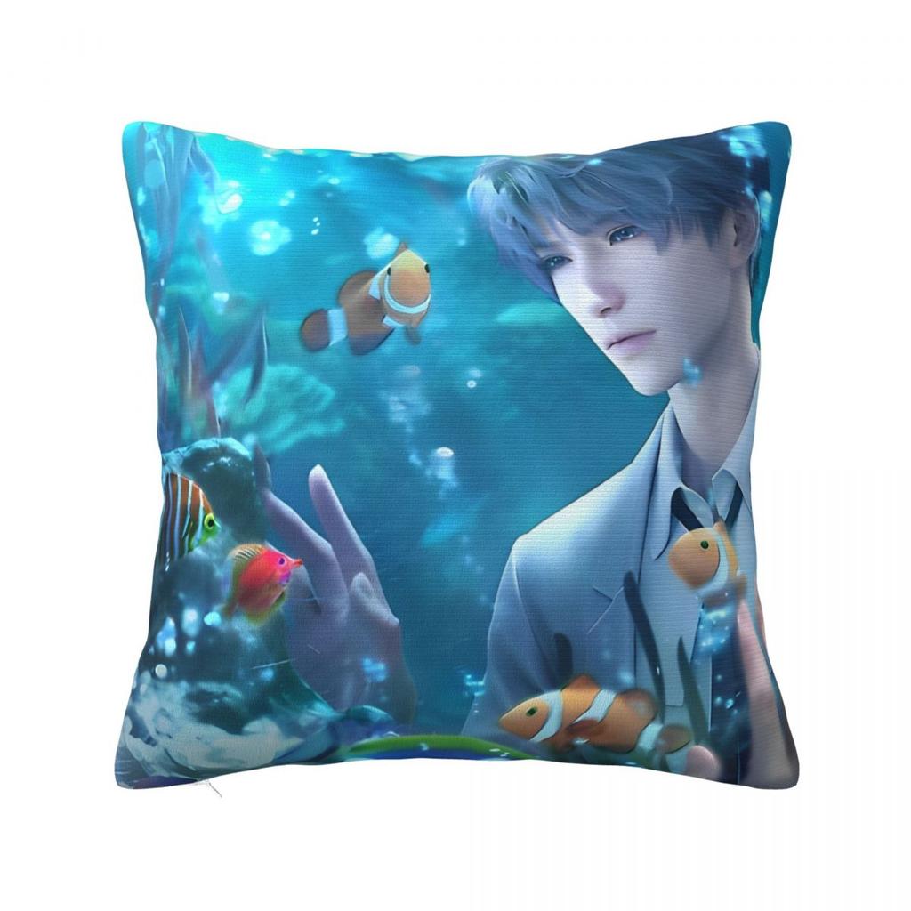 Love And Deepspace Pillow Covers Polyester Home Rafayel Cushion Case Funny Home Decoration Pillowcase 4545