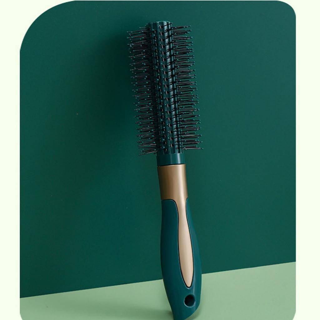 Round Hair Brush Anti Static Massage Hair Brushes Women Styling Brush Comfortable Grip Plastic Detangling Brush for