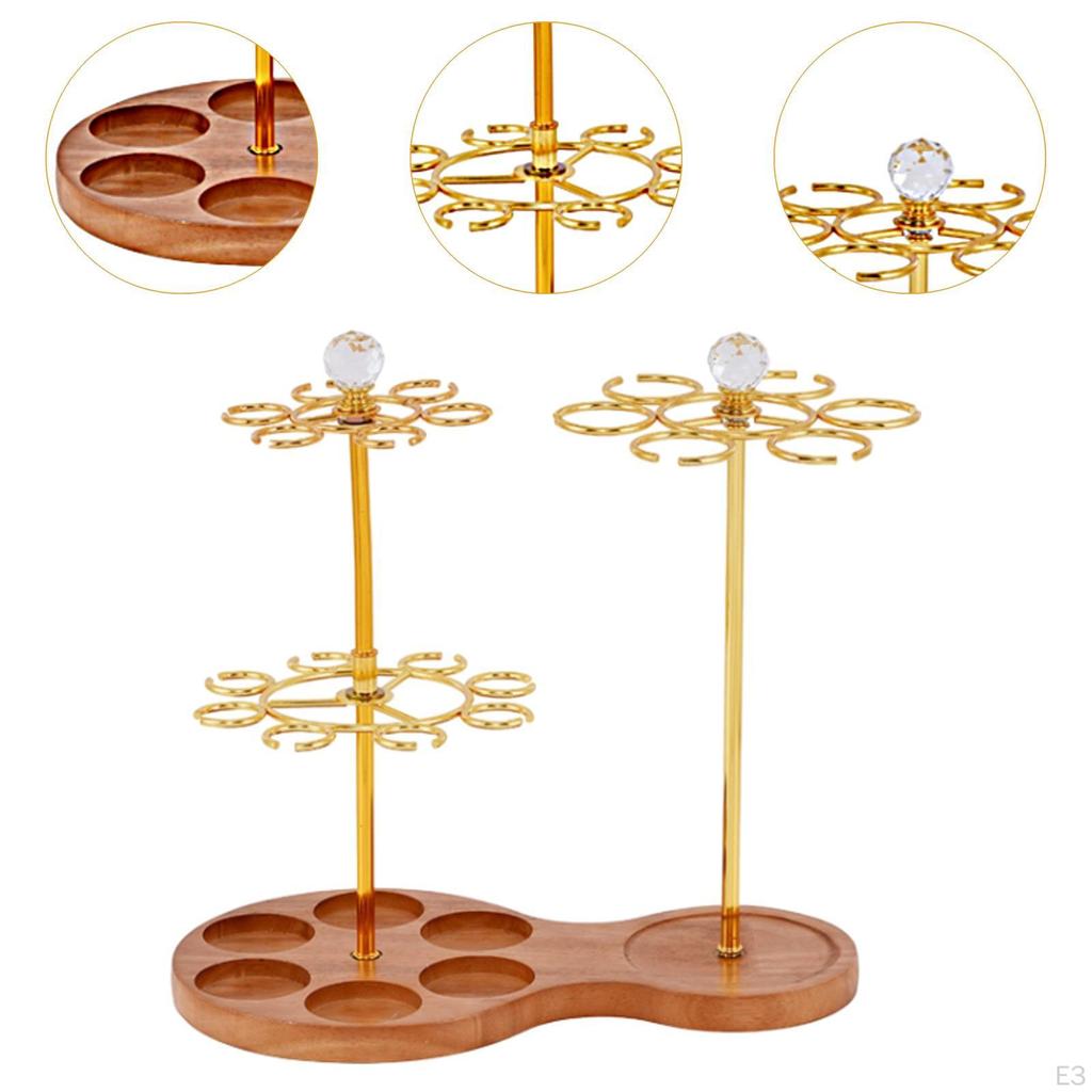 Champagne Flute Glass Holder Stand Table Mount Wine Multipurpose