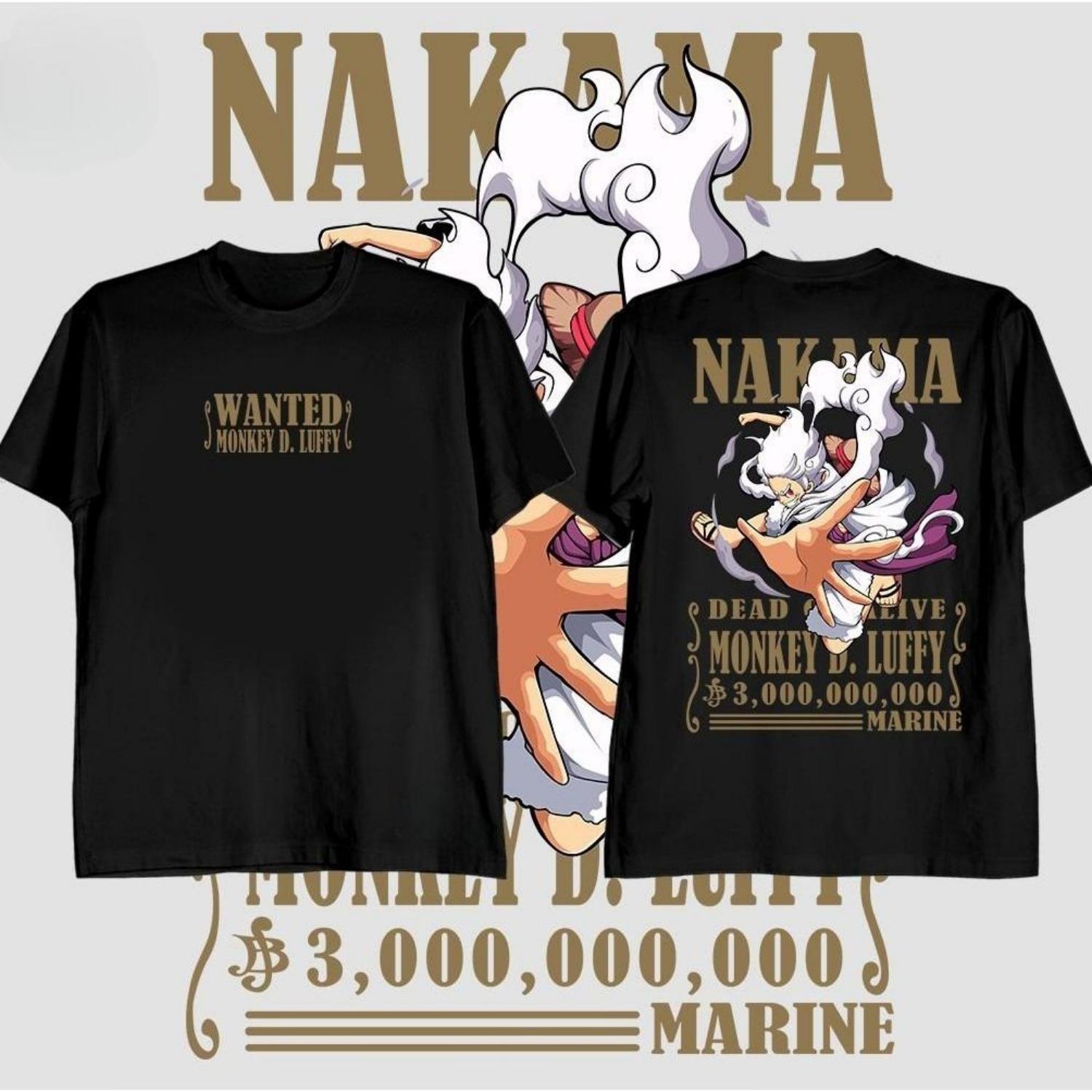 

Japanese One Piece Anime 2026 Summer New Tshirt 100 Cotton Luffy Pattern Unisex Loose Short Harajuku Sleeves Oneck Y2K Shirt S чёрный