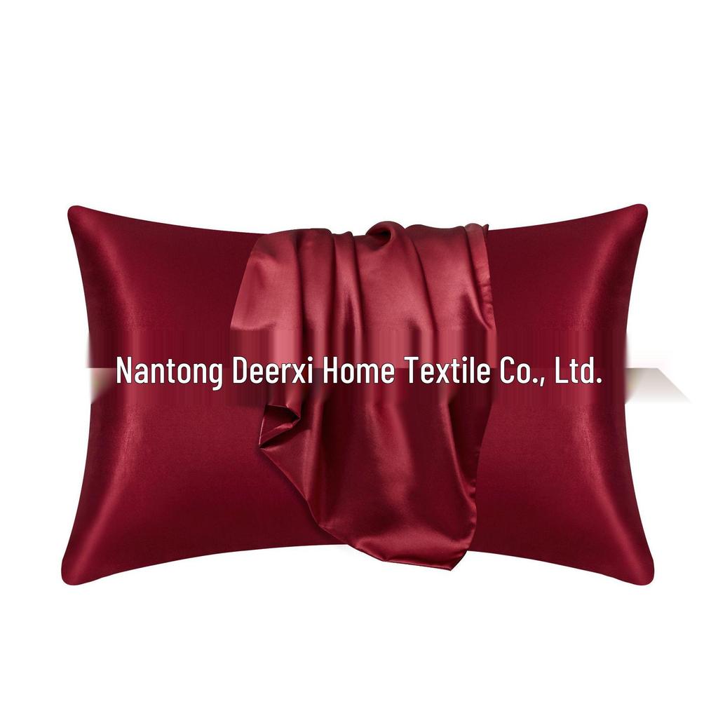 Silk Satin Envelope Pillowcase Pair for Cross-Border Trade