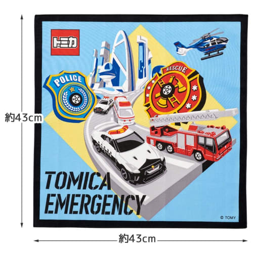 Skater Lunch Cross 43 x 43cm Tomica 23 Made in Japan KB4-A