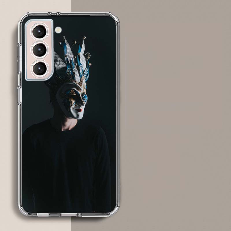 DJ Boris Brejcha Phone Case For Samsung Galaxy S25 Edge S24 S23 FE S21 S20 S10 Plus S22 S26 Ultra Cover Clear Cases TPU Capa She