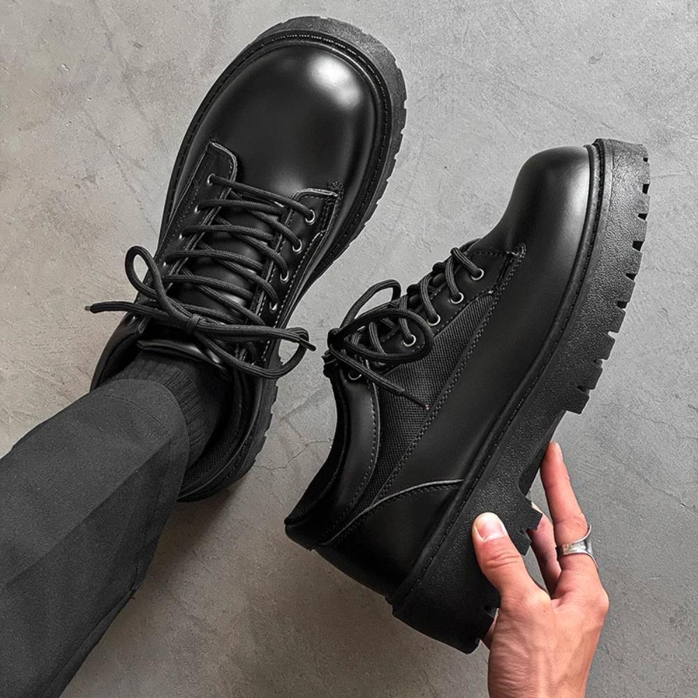 Chaussures d'Affaires pour Hommes Printemps Automne Nouvelles Chaussures Formelles en Cuir Chaussures Décontractées Mode Sport Élégance Sociale Chaussures Plates Tendance