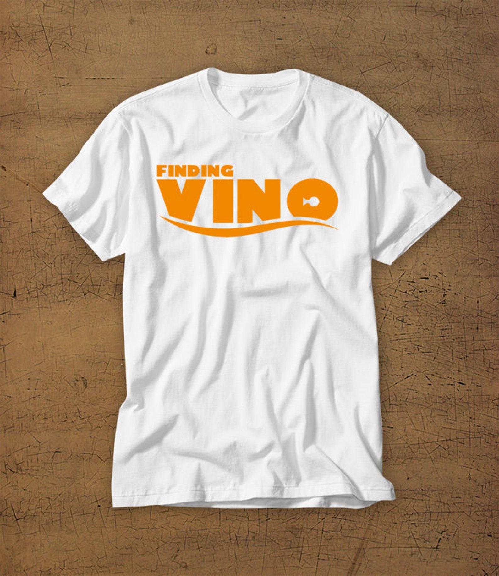 Finding Vino | EPCOT | Finding Nemo | Disney Vacation Tee | Food and Wine Festival | Mens Shirt | Womens Shirt | Walt Disney World | Funny M
