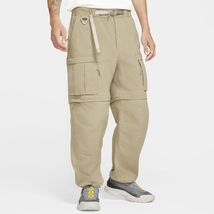 Nike Smith Summit Multi-Functional Detachable Waterproof Twill Cargo Pants Men Bottoms Khaki CV0656-247