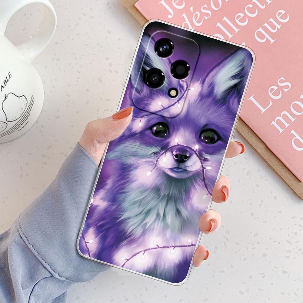 For Honor 200 Lite Case For Honor200Lite Cover Shockproof Clear Soft Silicone Phone Case on Huawei Honor 200 Lite Fashion Funda