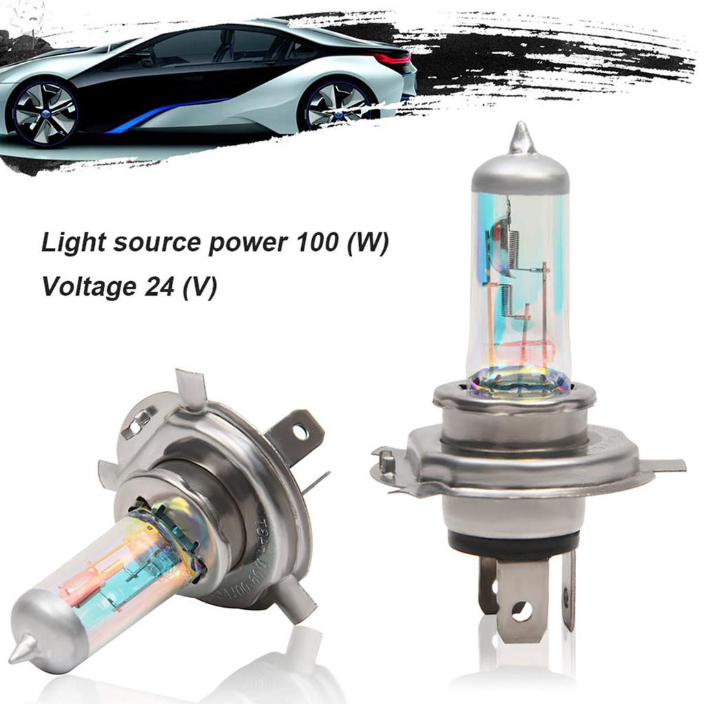1/2 PCS H4 LED Headlight Bulb 8500k 100w High Beam Low Beam Fog Light Suitable for Cars Motorcycles Trucks Universal Accessories