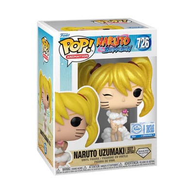 Funko Pop Naruto 726 Naruto(Sexy Jutsu) Diamond Special Edition Limited Glitter Collectible Figure