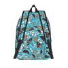 Cookies Anime Monsters  Fashion Backpack Lightweight High School Hiking Travel Sesames Streets Daypack Laptop Shoulder Bag