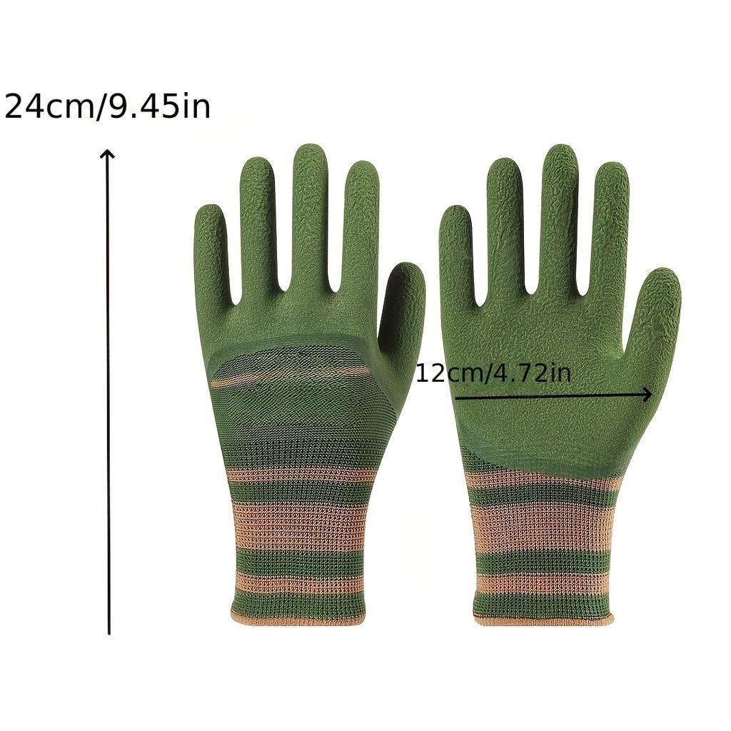 Gardening Gloves Lightweight Waterproof Puncture Resistant Durable for Floral Horticulture Landscape Planting