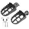 Iron Material Motorcycle Foot Pegs Black/Silver Dirt Bike Footrest  XR150L XR50R PW50