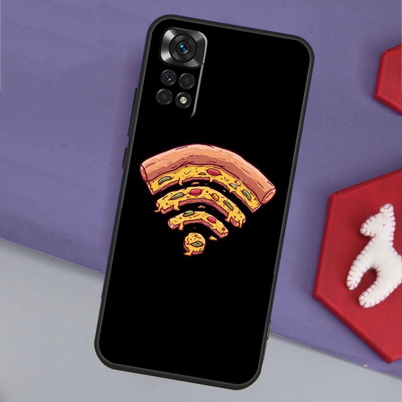 Pizza Essen Speck Käse Hülle Für Xiaomi Redmi Note 14 13 Pro 12 11 9 10 9S 10S 11S 12S Redmi 14C 10C 12C 13C Hülle