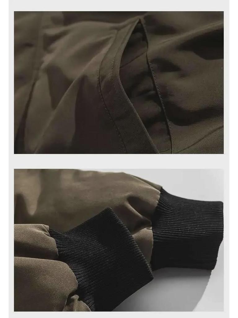 Herren Winter Kapuzenjacke mit Pelzkragen Lässige Baumwolljacke für Paare