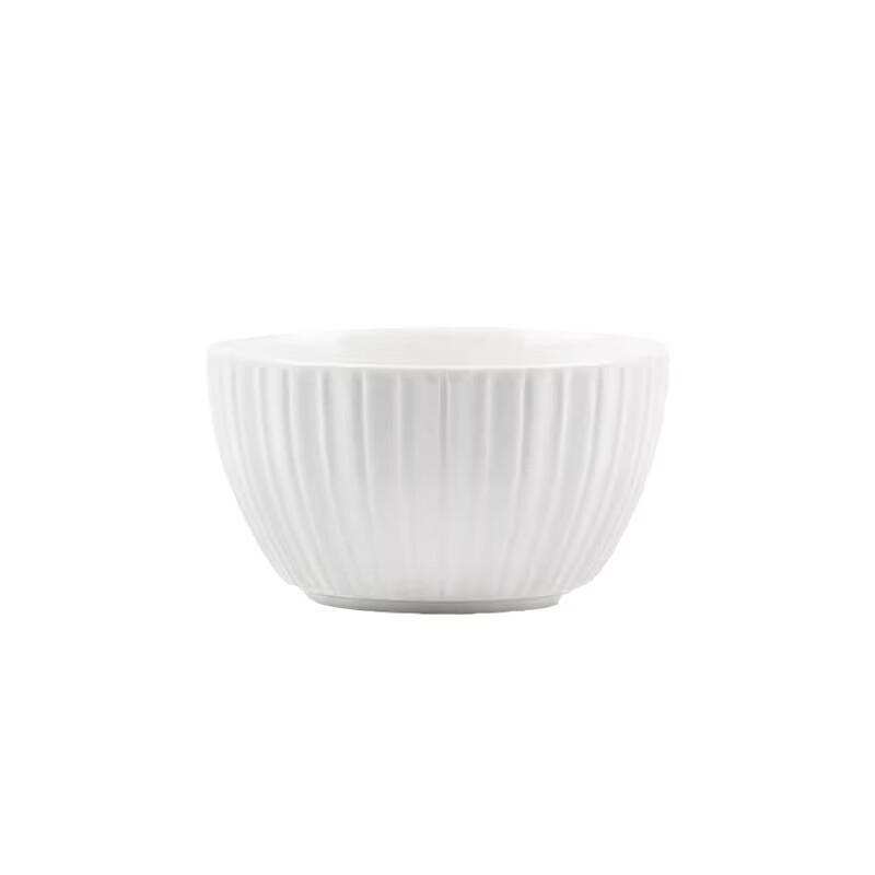 Zhi Shi Nordic Light Luxury 12-inch White Underglaze Fish Plate