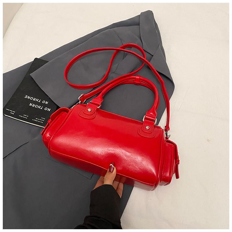 IELGY Korean Version High-End Fashion All-Match Portable Commuter Bowling Bag
