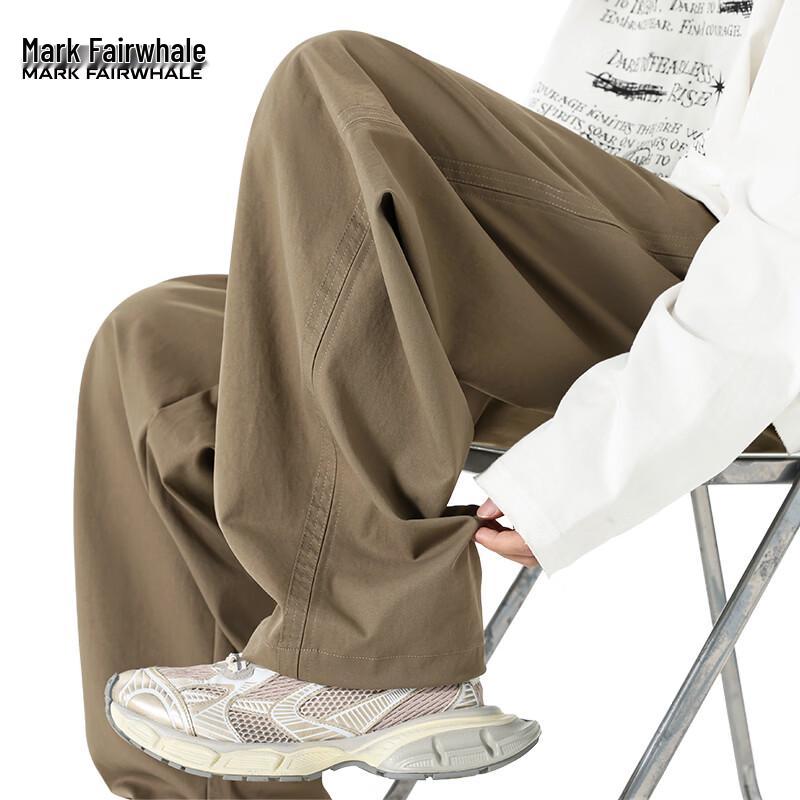 Mark Fairwhale Men's Straight Loose Fit Cargo Pants