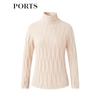 PORTS Women's High-Neck Cashmere Sweater