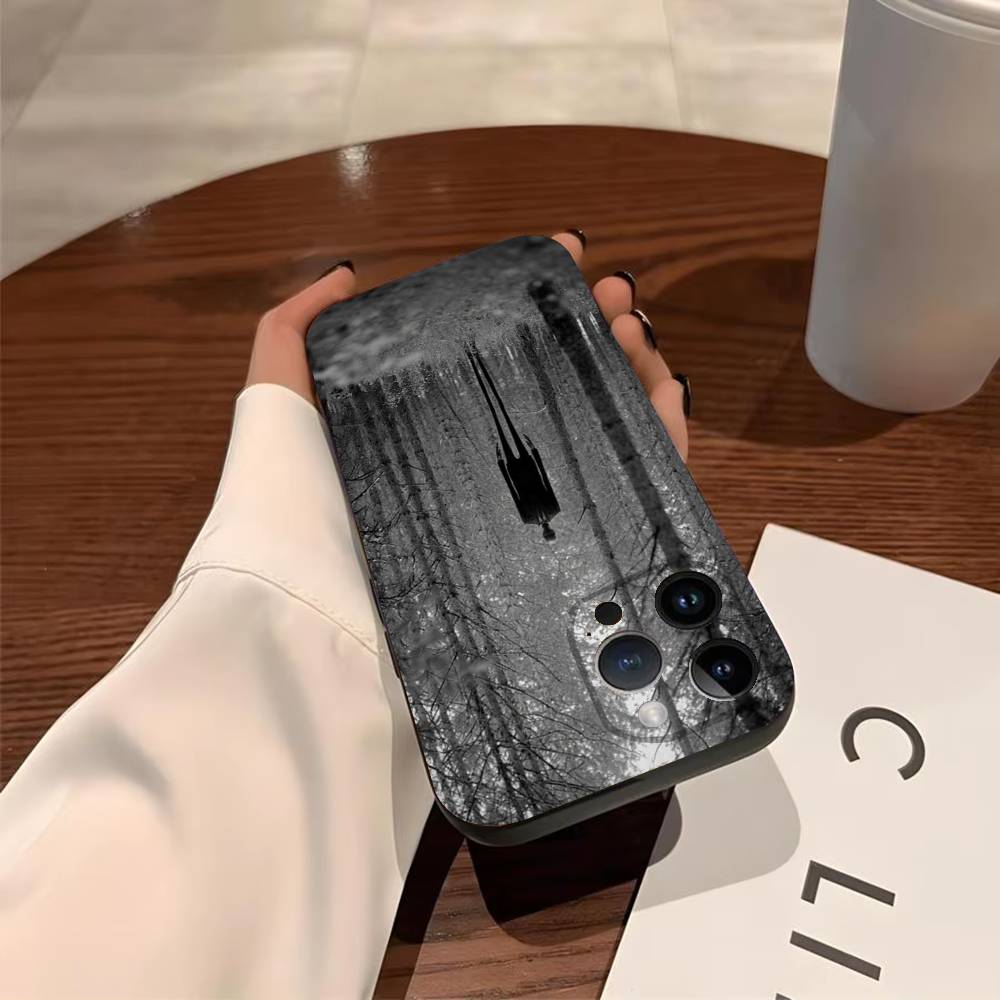 

Чехол для телефона «Слендермен» (городская легенда) для iPhone 17,16,15,14,13,12,11, Pro, MAX, Plus, мягкий ТПУ, приятный для кожи iPhone14ProMax