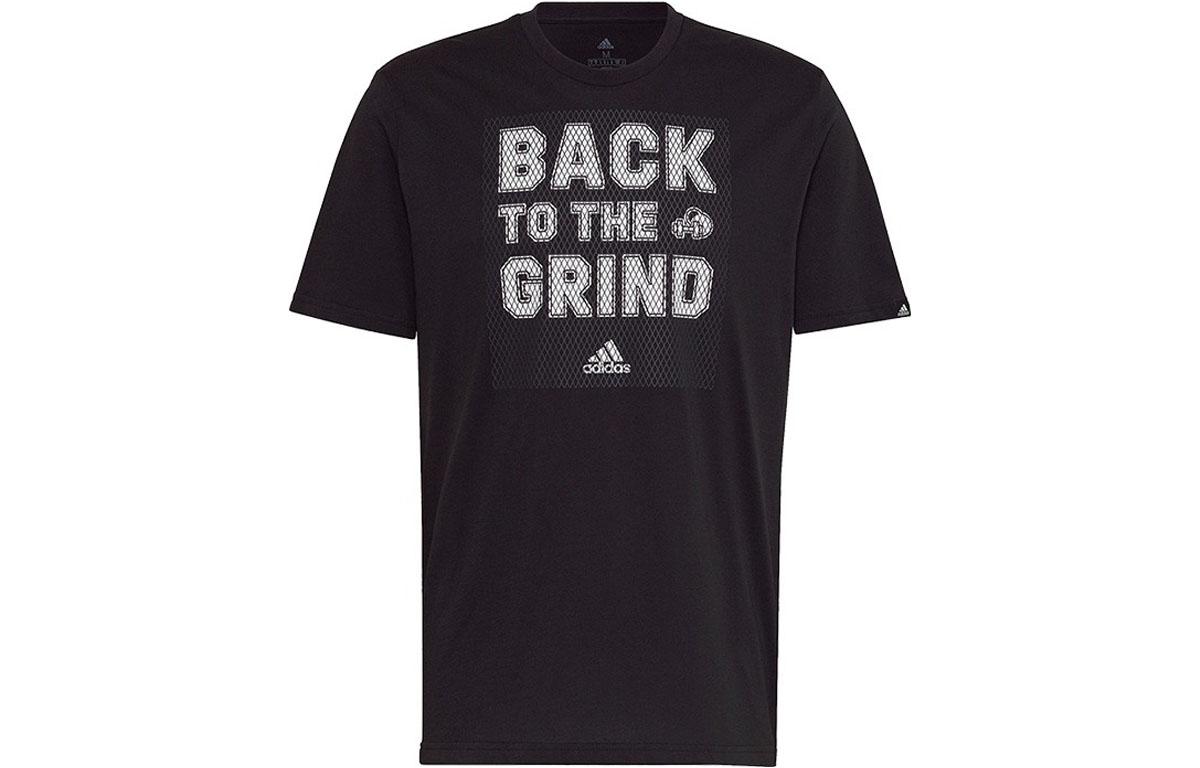 Adidas T Shirts Men s Black Crew Neck Moderate HI4734 S