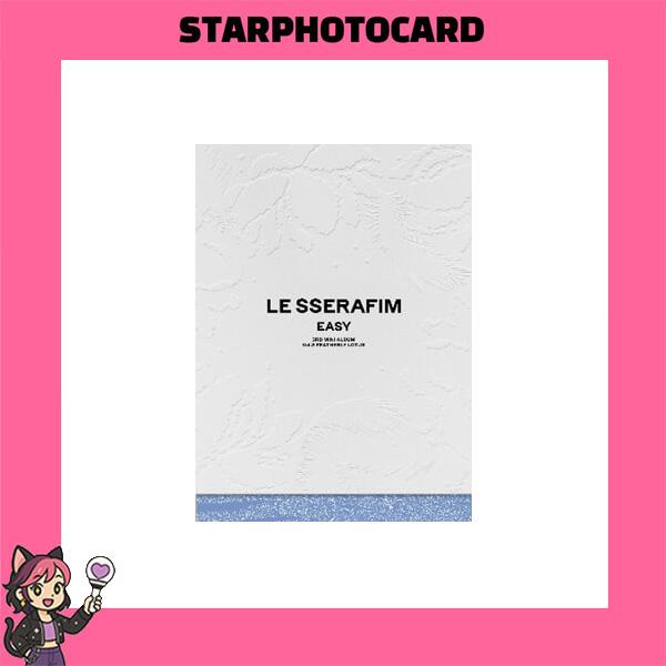 [Ready Stock] (Le Sserafim) 3Rd Mini Album  Easy  BLUE