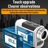 Cross-border New Laser Rangefinder Golf Telescope with Touch Screen, Angle & Speed Measurement