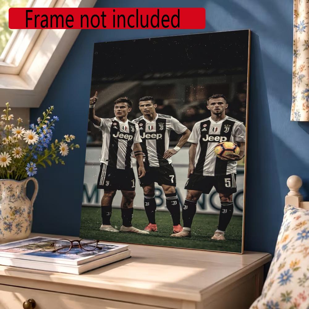 Juventus 5D Diy Diamond Paintings Mosaic Wall Round Diamond Art Painting Kits Embroidery Crystal Accessories Frameless