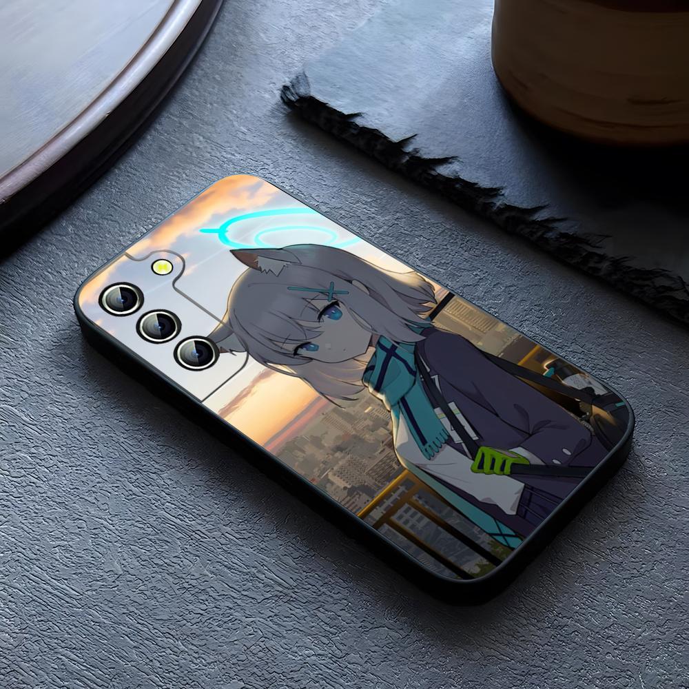 

Blue Archive Phone Case For Samsung Galaxy S24 S23 S22 S25 S21 S20 Ultra Fe Plus A14 A54 A24 A55 A53 Coque Samsung S20