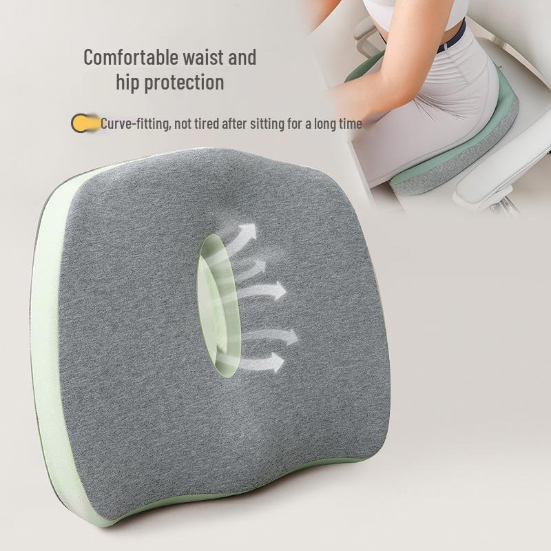 Ergonomisches Bürositzkissen mit Lendenwirbelstütze für Frauen - Lindert Gesäßschmerzen & Hämorrhoiden