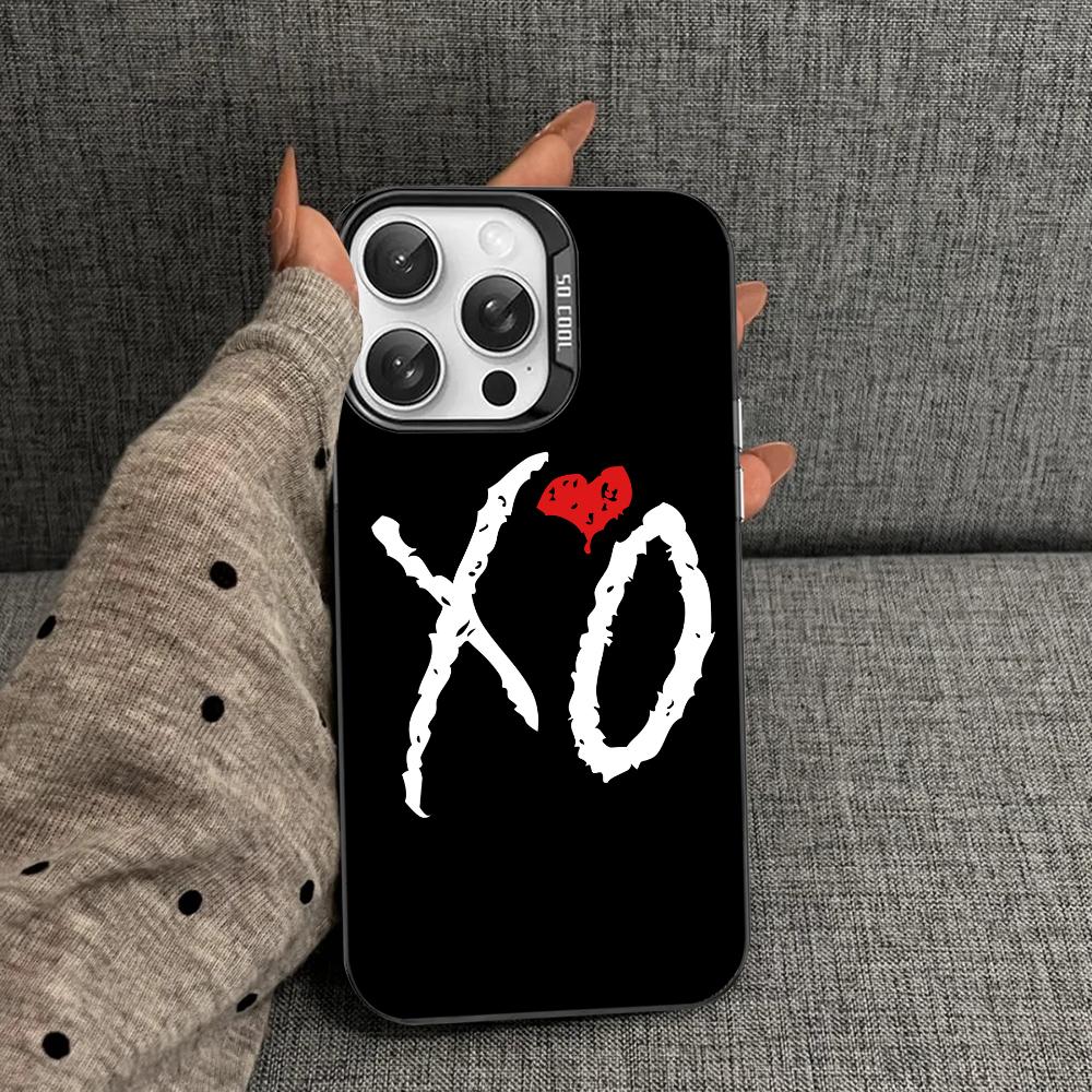 The Weeknd xo Phone Case For iPhone 16 15 14 13 12 11 Pro Max X XR XSMAX 8 7 Plus Matte Shockproof Back Cover