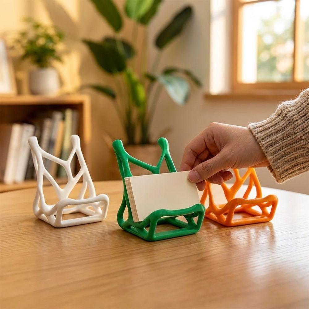 Hands-free Viewing Skeleton Bone Phone Stand Hollow Streamlined Card Books Stand Home Decor