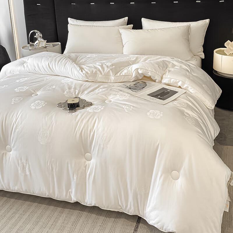 Yalv Luxury Soft Antibacterial 100% Cotton Soybean Fiber Winter Quilt