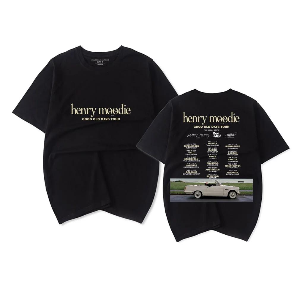 Henry Moodie Good Old Days Tour Tshirt Women Men Casual Fashion Short Sleeve Tee S