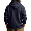 Men's Casual Hoodie with Button - Cotton Hooded Pullover for Spring and Fall