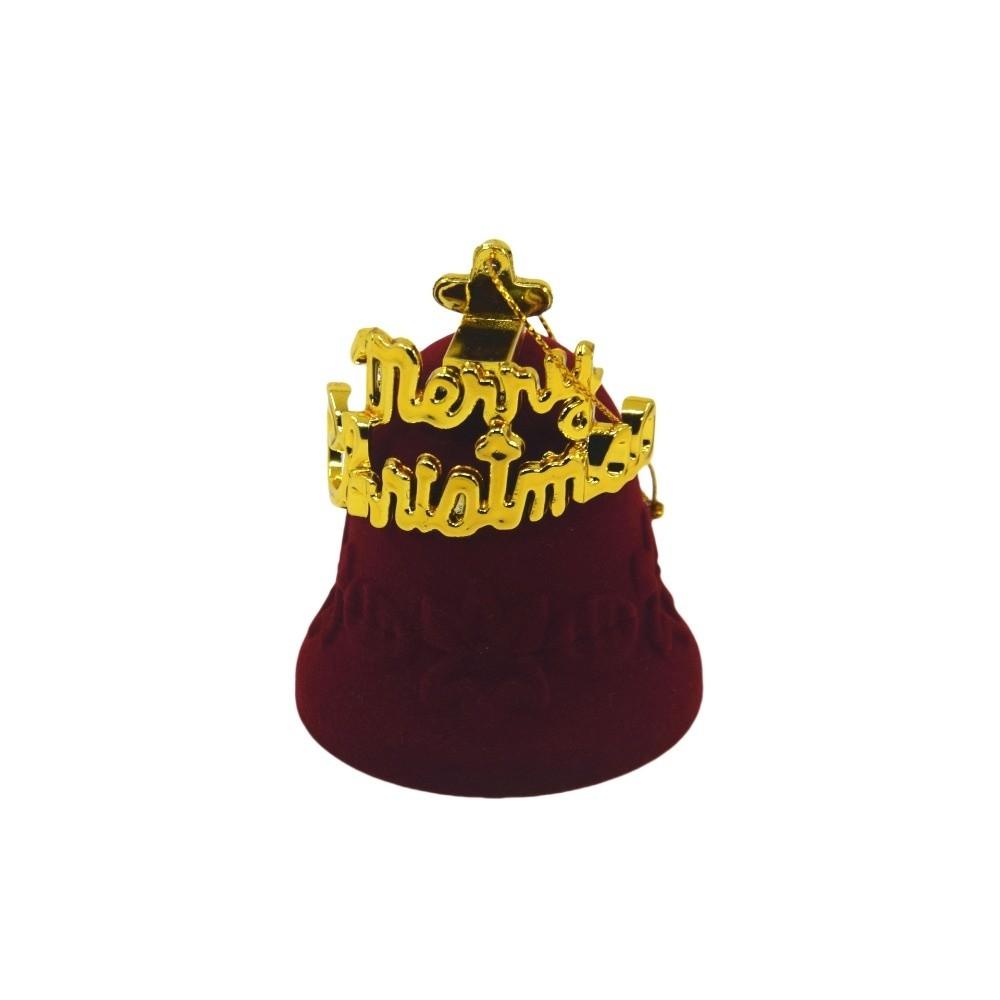 Christmas Bell Christmas Jewelry Box Snowman Santa Claus Rings Box Marriage Anniversary