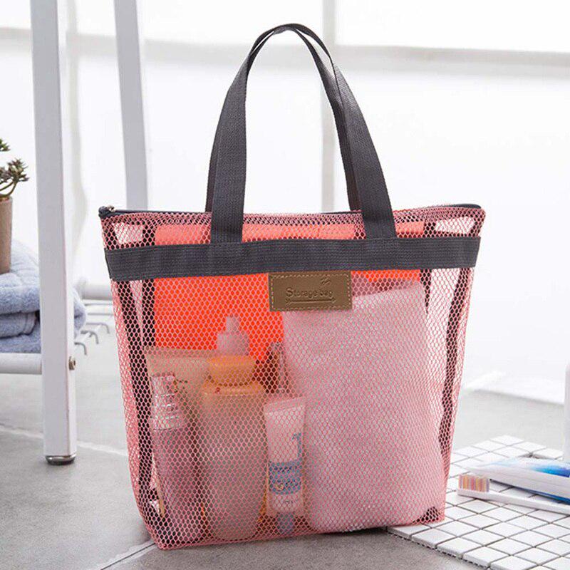 mesh tote beach bolsa