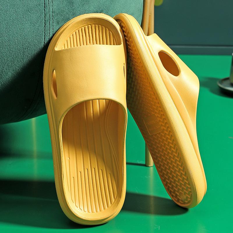 Hausschuhe Damen Sommer Indoor Leise Rutschfest Zuhause Badezimmer Bad Paar Kühlende Hausschuhe Herren