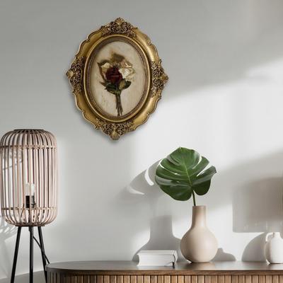 Antyczna Barokowa Ramka na Zdjęcia, Nowoczesna Żywiczna Ramka do Wyświetlania Zdjęć do Galerii Korytarza na Święta