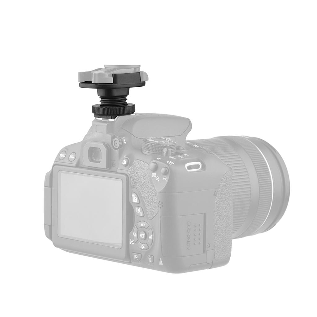 Sports Camera Cold Shoe Mount Adapter with 1 4 Inch Screw Hole Replacement for Hero 10 9 8 7