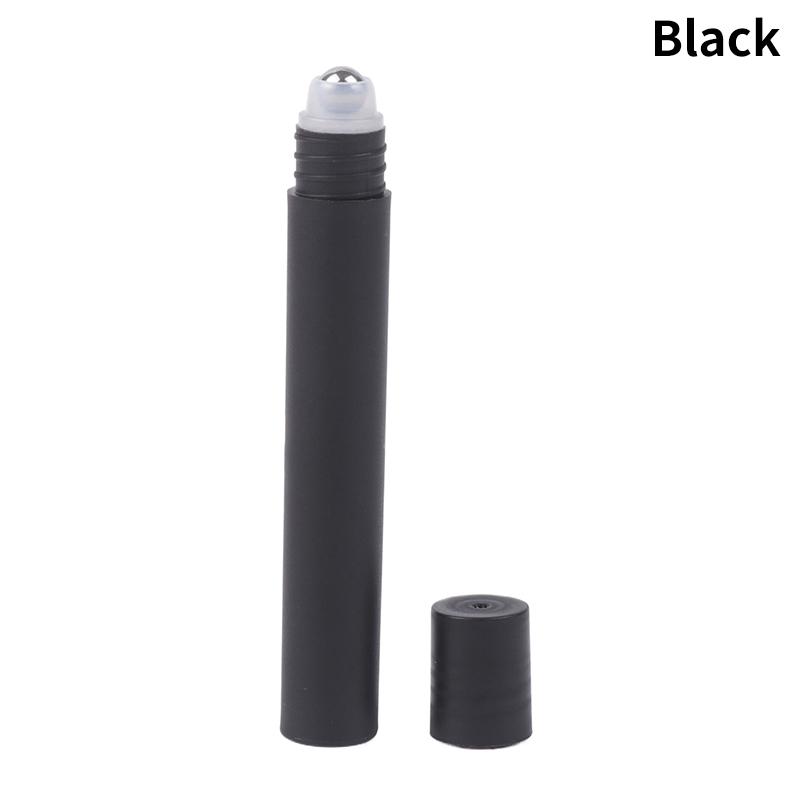 10Ml Empty Perfume Roll Roller Ball Bottle On Plastic Stainless Steel Liquids Oil Container Refillable Bottles Holders