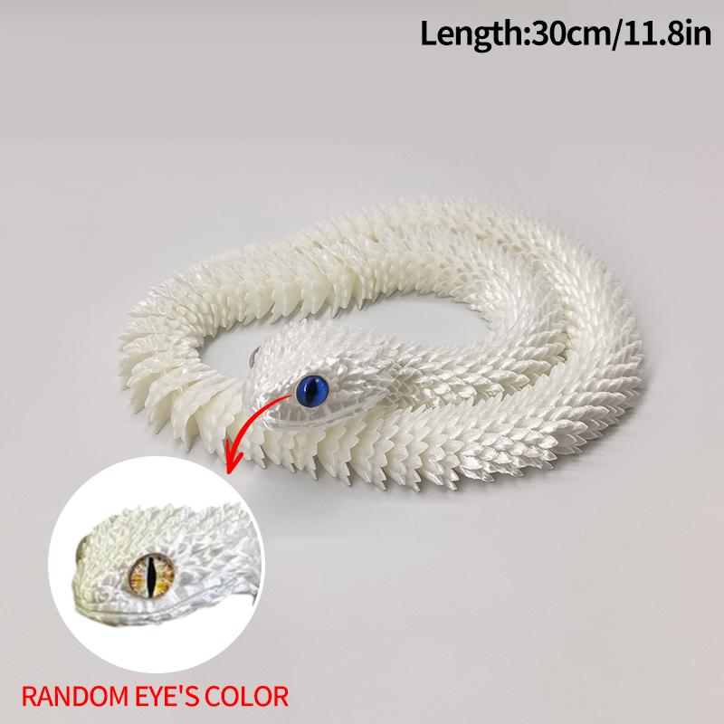 3D Printed Snake Dragon 3d Printed Figures New Year Decoration Traditional Table Ornament 3d Toys Gifts for New Year 2025