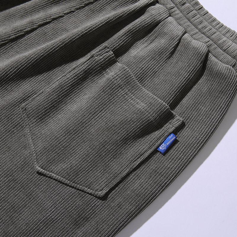 Spring and Summer Plus Size Men's Pants, Loose Casual Sweatpants, Fashionable Straight Leg Sports Pants