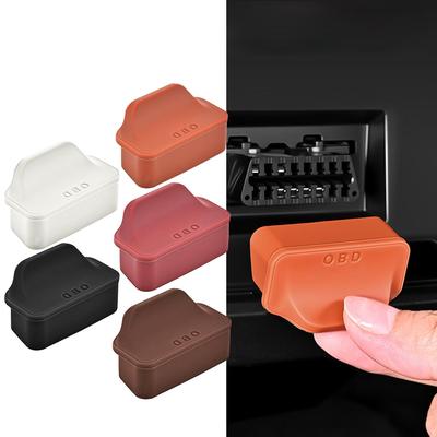OBD Port Cover OBD Port Protective Cover Interface Socket Protective Sleeve For Cargo Golf Cart Sedan Truck SUV Van RV